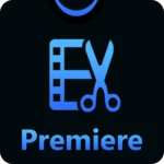 Logo of Premiere Video Editor android Application 